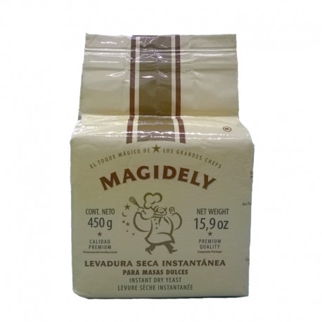 Levadura  seca Magidely 450 gr.